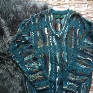 🔥Vintage Tundra Men’s Multicolir Sweater